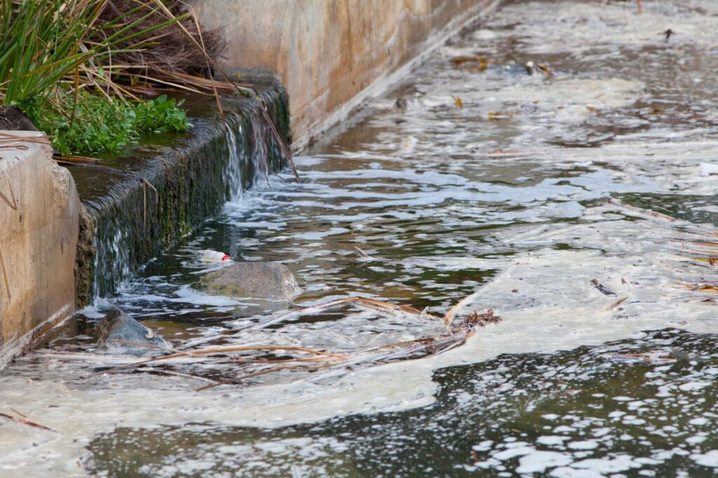 City Sewer Overflow