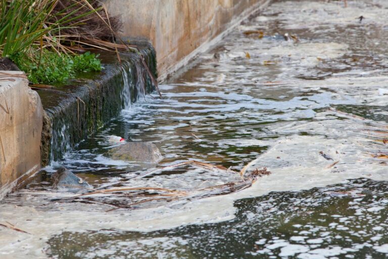 City Sewer Overflow